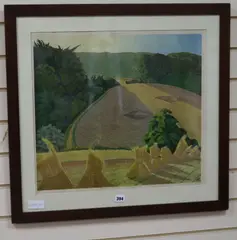 Colour print by John Nash, print, sold Dec 2018