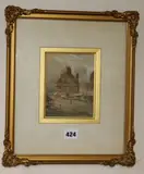 Market Place, St by Myles Birket Foster, watercolour, sold Dec 2018