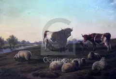 Untitled by Charles Jones, oil on canvas, sold Dec 2018