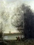 Pres de La Ville d'Avray' signed 21 x 16in by Paul Désiré Trouillebert, oil on panel, sold Dec 2018