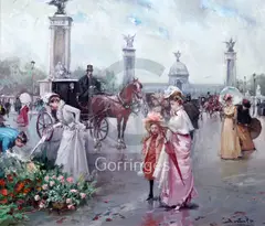 Untitled by Juan Soler, oil on canvas, sold Dec 2018