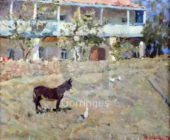 5in by Ivan Sorokin, oil on canvas, sold Dec 2018