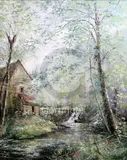 Untitled by Gaston Thierry, oil on canvas, sold Dec 2018