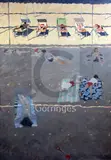 Salousigned and dated 198439 by Andrew Macara, 1984, oil on canvas, sold Dec 2018