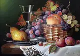 Untitled by Raymond Campbell, oil on board, sold Dec 2018