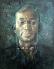 Untitled by Jonathan Yeo, 1997, oil on canvas, sold Dec 2018
