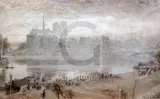 Parissigned by Albert Goodwin, ink and watercolour, sold Dec 2018