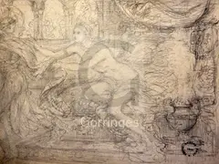 Untitled by Armand Point, pencil, sold Dec 2018