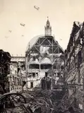 House of Commons Chamber 1941' signed in pencil 14.75 x 11.5in by William Washington, etching, sold Dec 2018