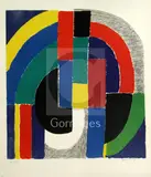 Composition Verticale' c.1971/72 signed in pencil, 42/125 29 x 20.75in by Sonia Delaunay, lithograph, sold Dec 2018