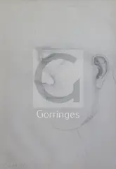 Untitled by Elisabeth Frink, pencil, sold Dec 2018