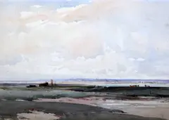 Untitled by Charles Harrington, watercolour, sold Dec 2018