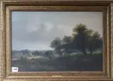 Untitled by Arthur Beattie, oil on canvas, sold Nov 2018