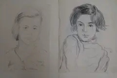 Eight by Eileen Soper, pencil, sold Nov 2018