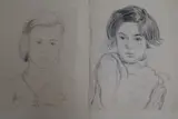 Eight by Eileen Soper, pencil, sold Nov 2018