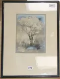 Raureif-Zauber by Albert Steiner, print, sold Nov 2018