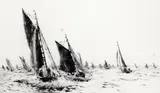 EtchingHome with the catchsigned in pencil6 by William Lionel Wyllie, etching, sold Nov 2018