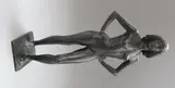 1 of 1, Provenance by descent from the artist's family height 38cm by Manfred Von Diepold, bronze, sold Nov 2018
