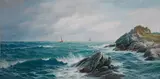Open seascape by Edward Moore, offered May 2012