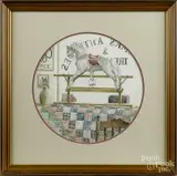 Untitled by Nancy Strailey, watercolor, offered Oct 2016