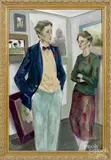 Untitled by Donald Stanley Wilf, oil on canvas, offered Oct 2016