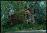 landscape with a schoolhouse by Clifford Satterthwaite, oil on canvas, offered Oct 2016