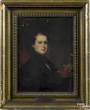 portrait of Major James Alexander Hamilton by Henry Inman, oil on canvas, offered Oct 2016