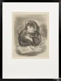 Untitled by Yasuo Kuniyoshi, lithograph, offered Oct 2016