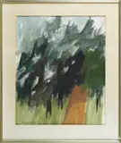 Untitled by Herman Maril, watercolor, offered Oct 2016