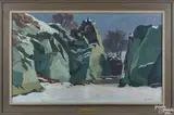 Untitled by Antonio Martino, oil on canvas, offered Oct 2016