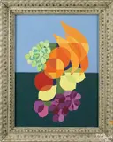 still life by Ernest Martino, oil on board, offered Oct 2016