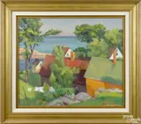 Untitled by Antonio Salemme, oil on canvas, offered Oct 2016