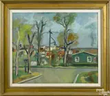 Untitled by Edmund Martino, oil on canvas, offered Oct 2016