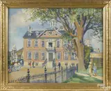 of the Newport by Helena Sturtevant, oil on canvas, offered Oct 2016