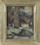 Untitled by Emile Albert Gruppe, oil on board, offered Oct 2016