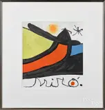 Peinture sur Papier IV by Joan Miró, color lithograph, offered Sep 2016