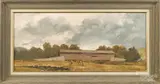 Untitled by Dennis Minch, oil on board, offered Sep 2016