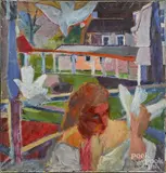 mid 20th c. by William Bill Gray, oil on canvas, offered Sep 2016