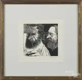 signed woodcuts by Leonard Baskin, pencil, offered Jun 2016