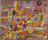 Untitled by Frank Signorella, acrylic, sold Jun 2016