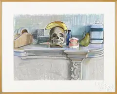 still life by Nancy Adler, pastel, offered Jun 2016