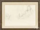 nude by Raphael Soyer, pencil, offered Jun 2016
