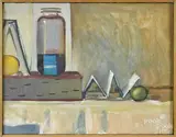 still life by Nancy Adler, oil on canvas, offered Jun 2016