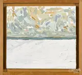 Untitled by Sandy Walker, oil on canvas, offered Jun 2016