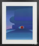 Untitled by Jean-Michel Folon, color lithograph, offered Jun 2016