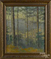 Untitled by Frances Dodge, oil on canvas, offered Apr 2016
