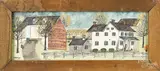 farmscene by Dolores Hackenberger, oil on board, offered Apr 2016
