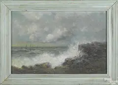 seascape by Christopher Shearer, oil on canvas, sold Apr 2016