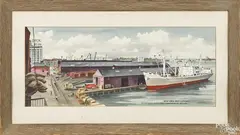 Untitled by Adolf Dehn, watercolor and gouache, offered Apr 2016