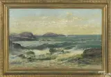 coastal scene by Christopher Shearer, oil on canvas, offered Apr 2016